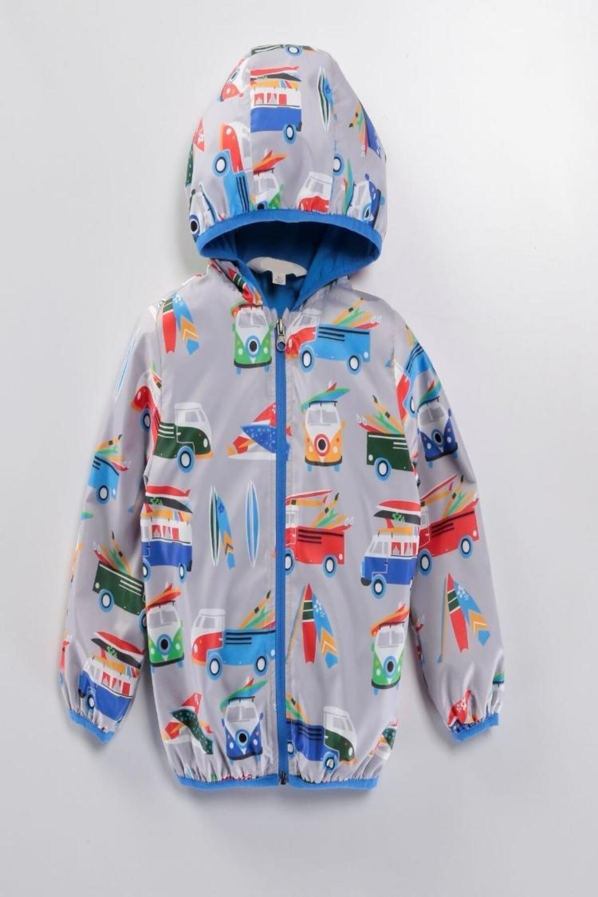 Butik ERKEK BEBEK KAPÜŞON DETAYLI YAĞMURLUK - RÜZGARLIK fotoğrafı 5 (önizleme)