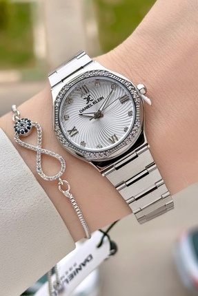 Daniel Klein Gümüş Renk 30 Mm Kadın Kol Saati