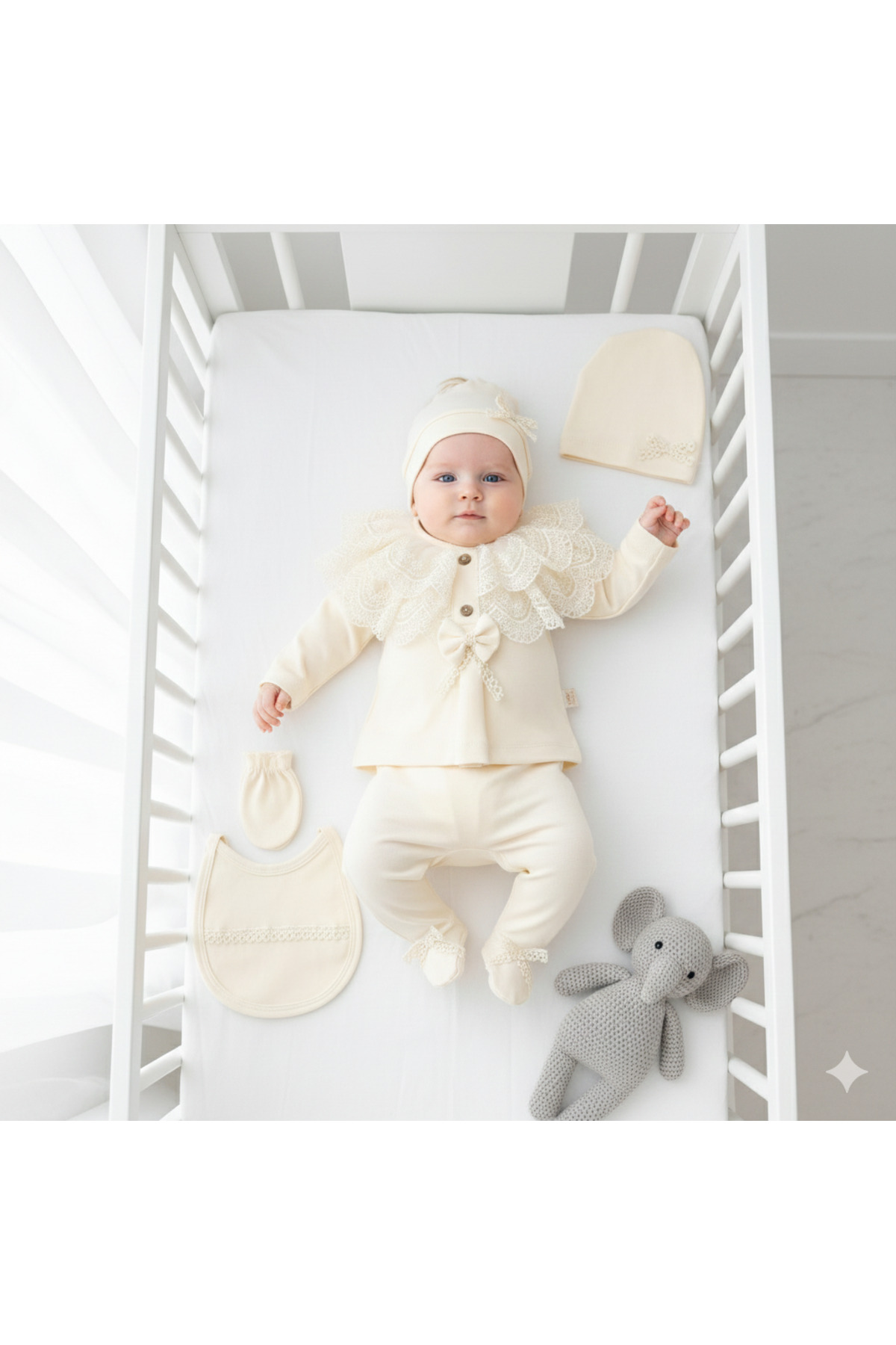 Baby Girl Mevlütlük Exit Hospital Set of 5