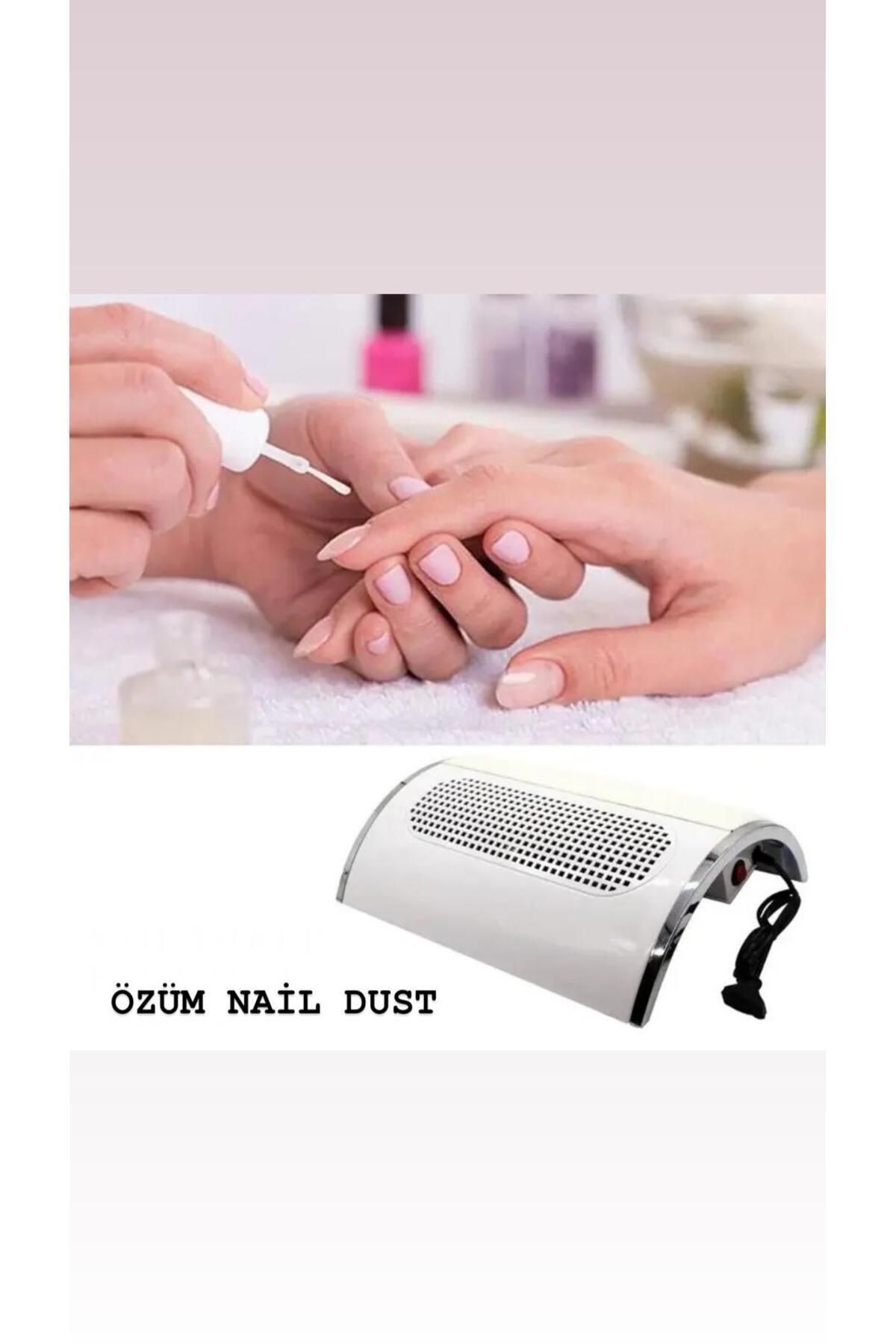 Nail dust collector Protez Tırnak Toz Toplama Makinesi 3 Fanlı