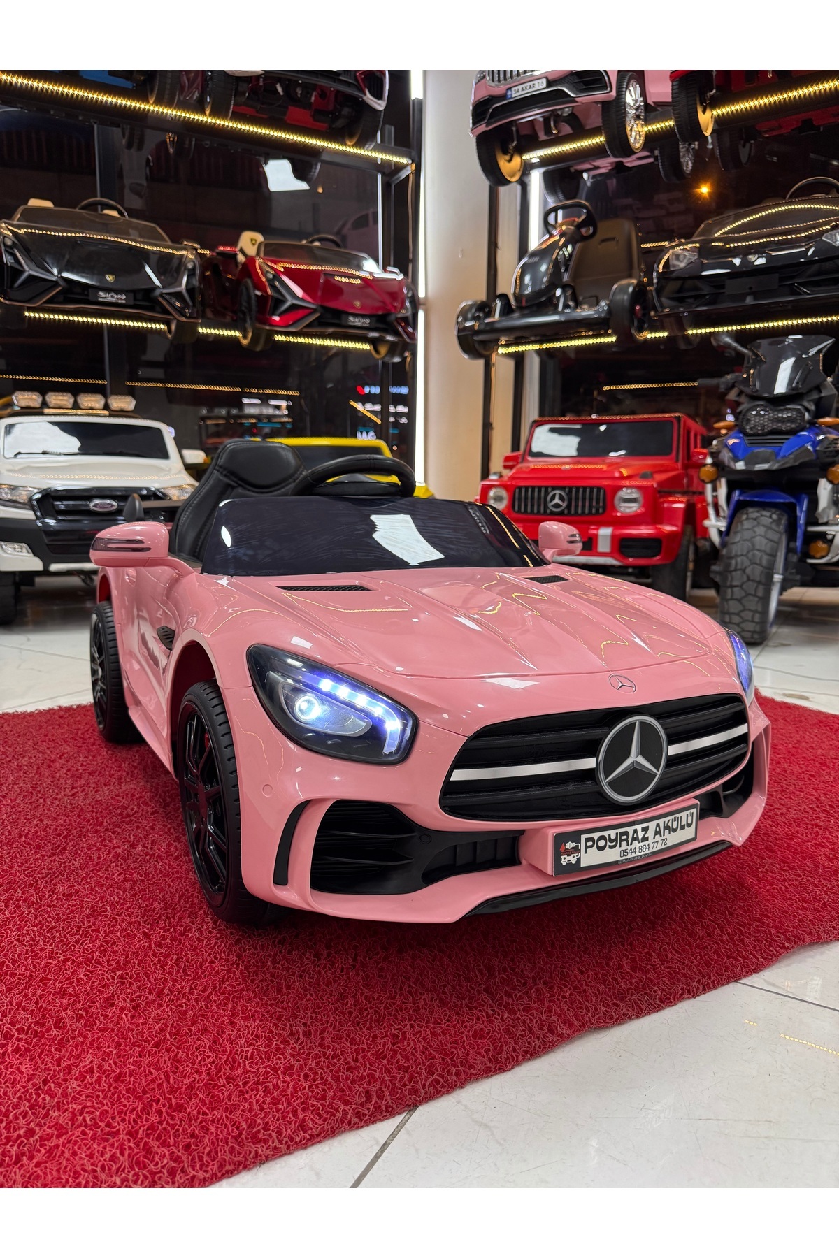 POYRAZ AKÜLÜ 12v akülü araba(ÖZEL PLAKA)(0-6 yaş)