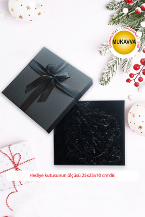 shop Lüks Siyah Kare Hediye Kutusu | Doğum Günü, Nişan, Sevgiliye Hediye kutu...
