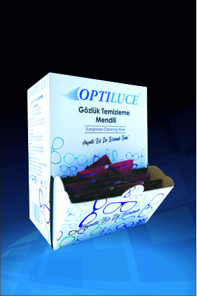 OPTILUCE 300'lü Gözlük Temizleme Mendilleri: Ekonomik ve Pratik Çekmeceli Tas...
