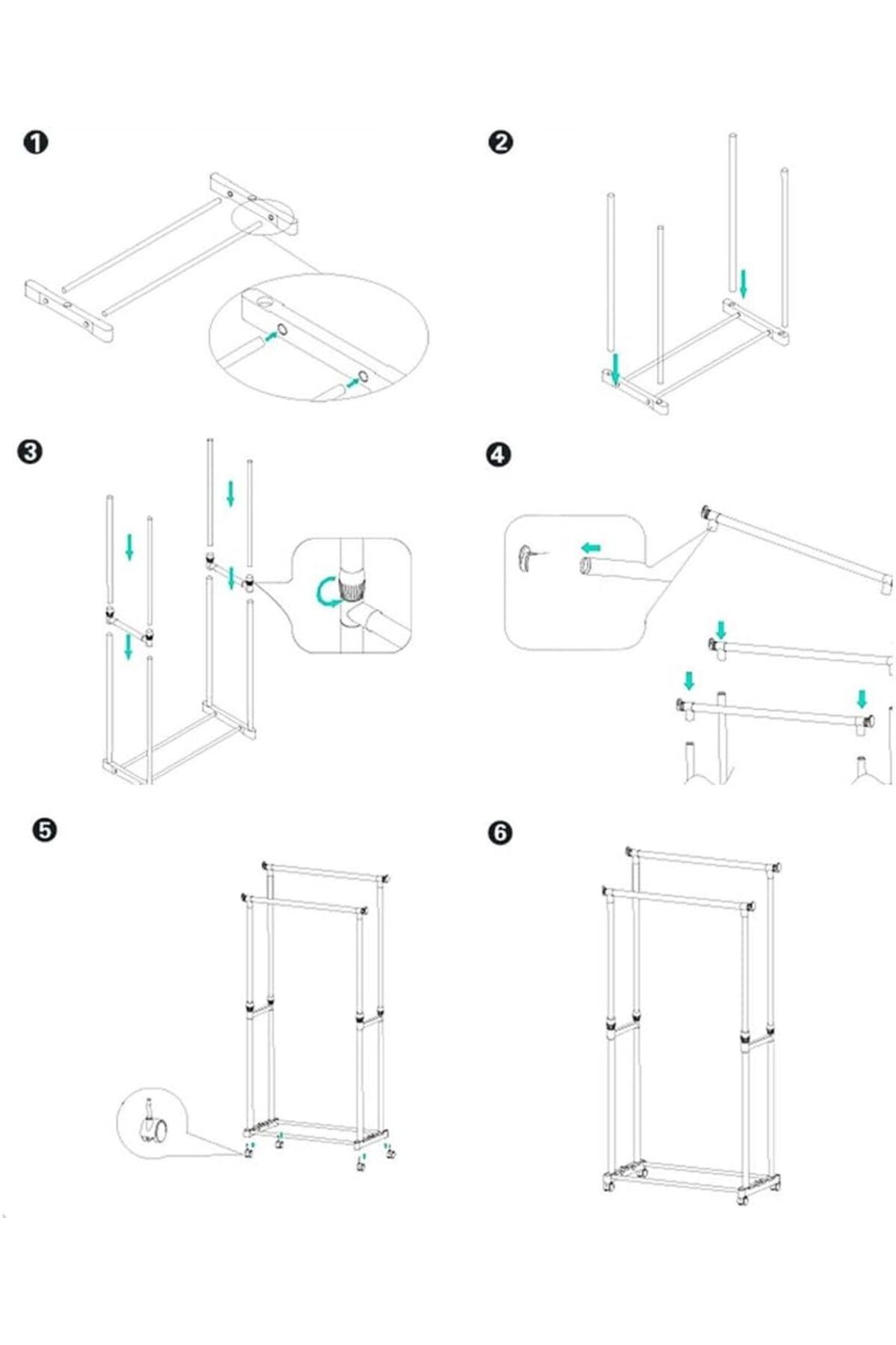 ستاند ملابس للمنزل مع رف تخزين للأحذية وعلاقة جانبية لتعليق الملابس,شماعة,دبل بول