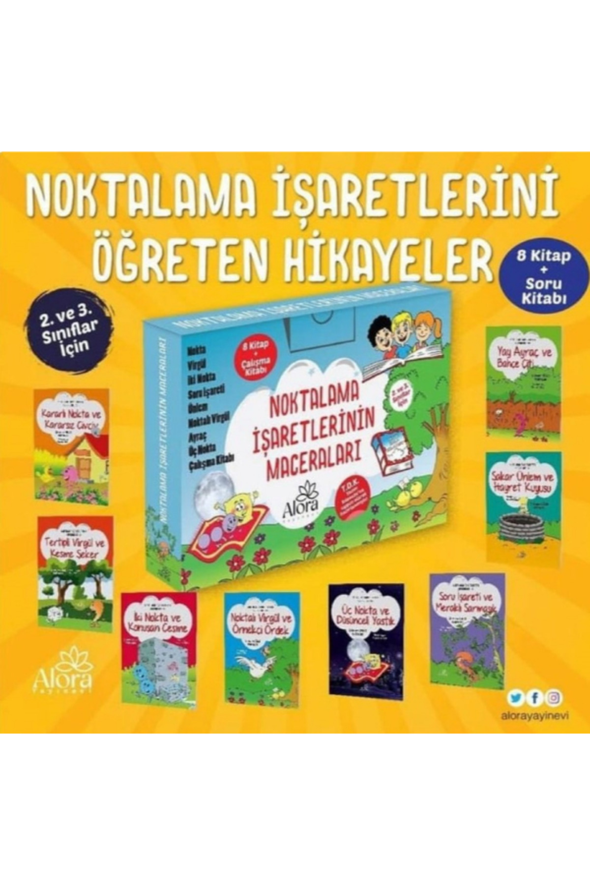 Alora Yayınevi Alora Yayınları Noktalama Işaretlerini Öğreten Hikayeler 2. Ve 3. Sınıflar Için fotoğrafı 3 (önizleme)