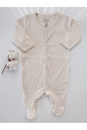 Naturaborn Gots Organik Sertifikalı Patikli Bebek Uyku Tulumu