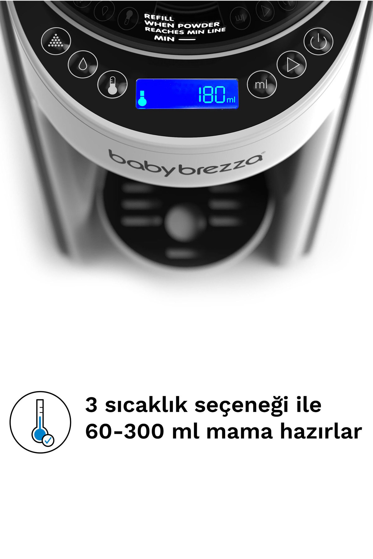 BABY BREZZA Formula Pro Advanced Otomatik Bebek Mama Yapma Makinesi fotoğrafı 3 (önizleme)