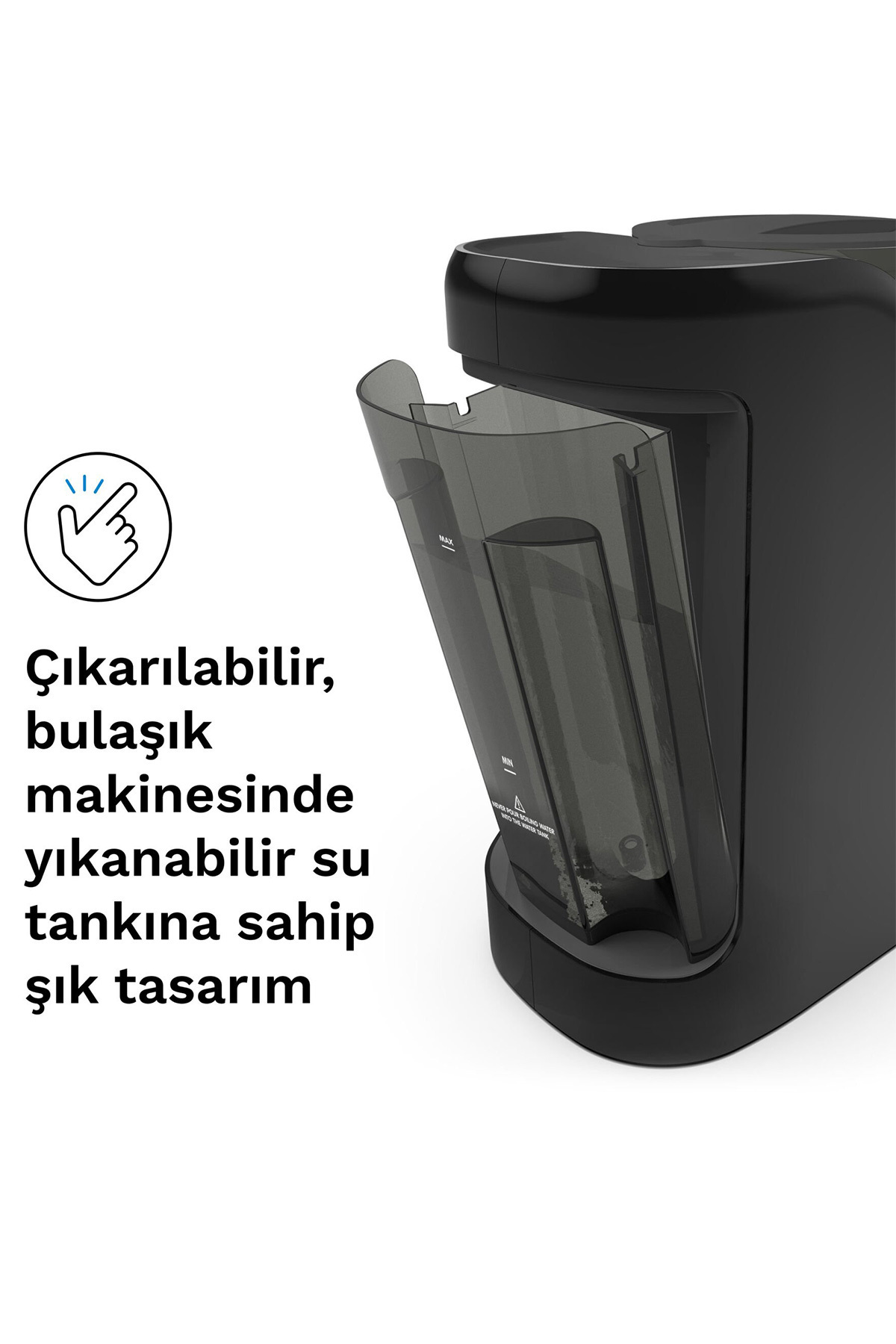 BABY BREZZA Formula Pro Advanced Otomatik Mama Makinesi Siyah fotoğrafı 5 (önizleme)