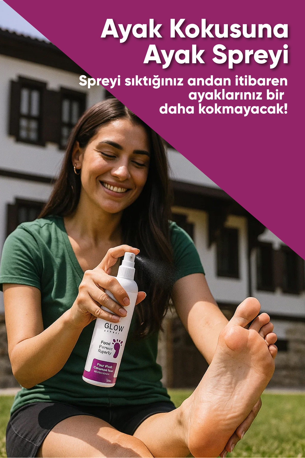Ayak Koku Giderici Sprey 100 ml | Okaliptus & Nane Yağı İçerikli — G-AYAKSPREY-1_rollback_1763365737414 — تصویر 4 از 6