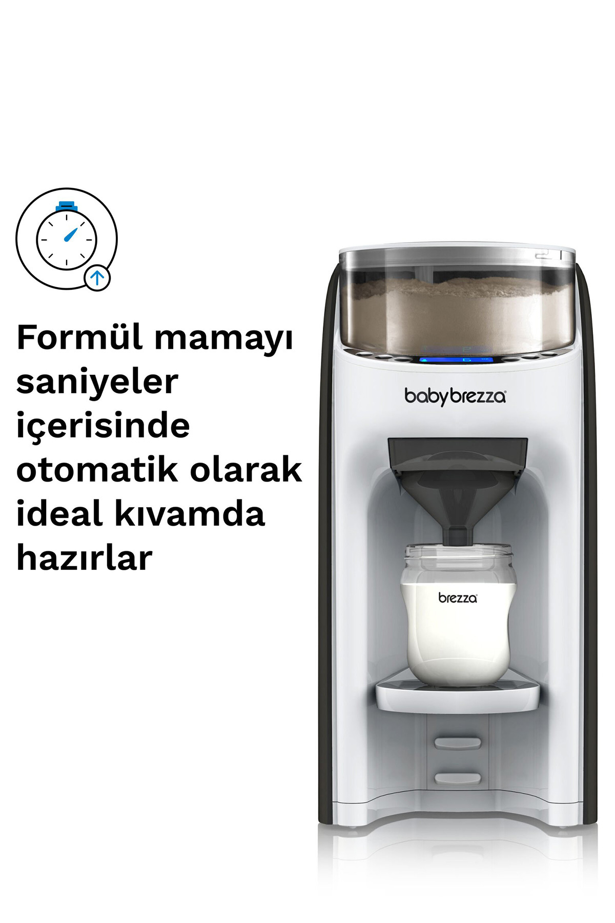 BABY BREZZA Formula Pro Advanced Otomatik Bebek Mama Yapma Makinesi fotoğrafı 2 (önizleme)