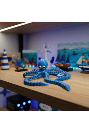 Keon Creation Hareketli Ahtapot Oyuncak