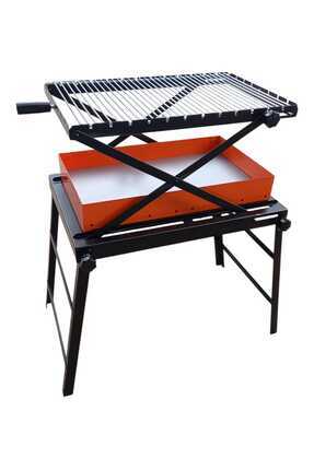 ALKAN KALIP Tel Izgaralı Portatif Mangal