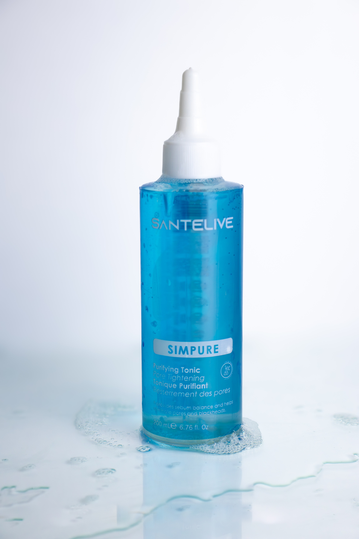 SIMPURE Gözenek Sıkılaştırıcı Tonik AHA BHA Hyaluronik Asit Sebum Dengeleyici 200 ml — SL3001 — تصویر 6 از 6