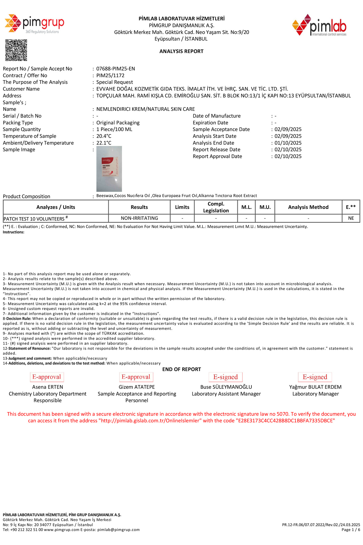 Nemlendirici Krem (100Ml) — 360 — تصویر 5 از 5