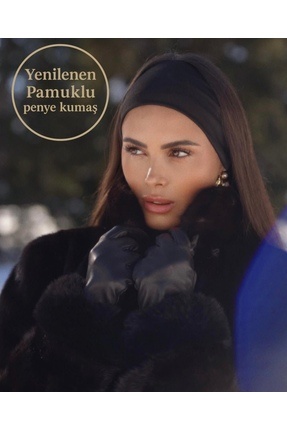 Jeevee %100 pamuklu Kalın Geniş Esnek Yumuşak Saç Bandı Bandana Yoga Saç Akse...