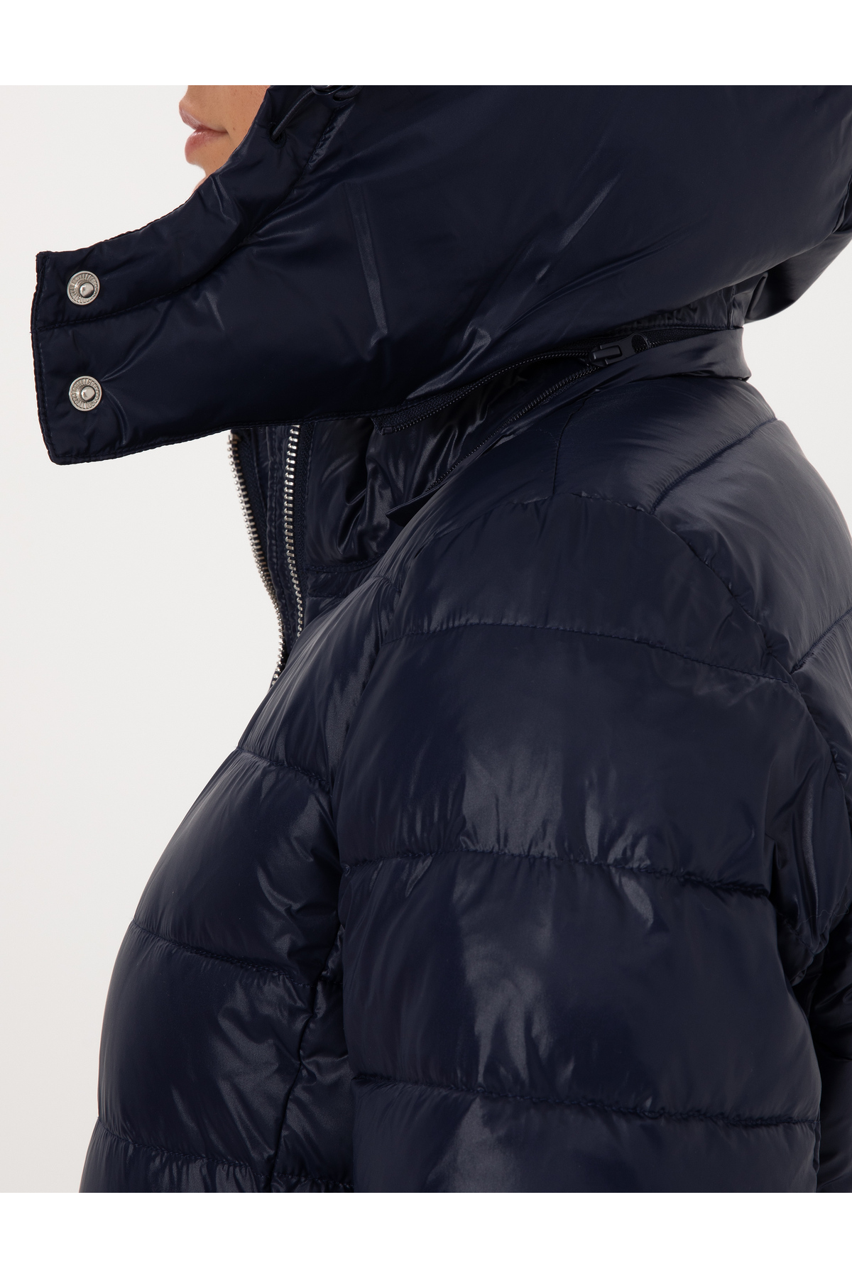 Pierre Cardin Lacivert Çıkarılabilir Kapüşonlu Mont 50314169-VR033 görsel 3