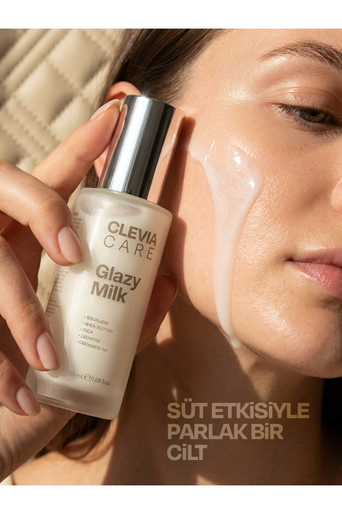 Glazy Milk Glow Etkili Nemlendirici Serum – Cam Cilt Etkisi & Yoğun Nem 50 ml — GlazyMilk — تصویر 6 از 7