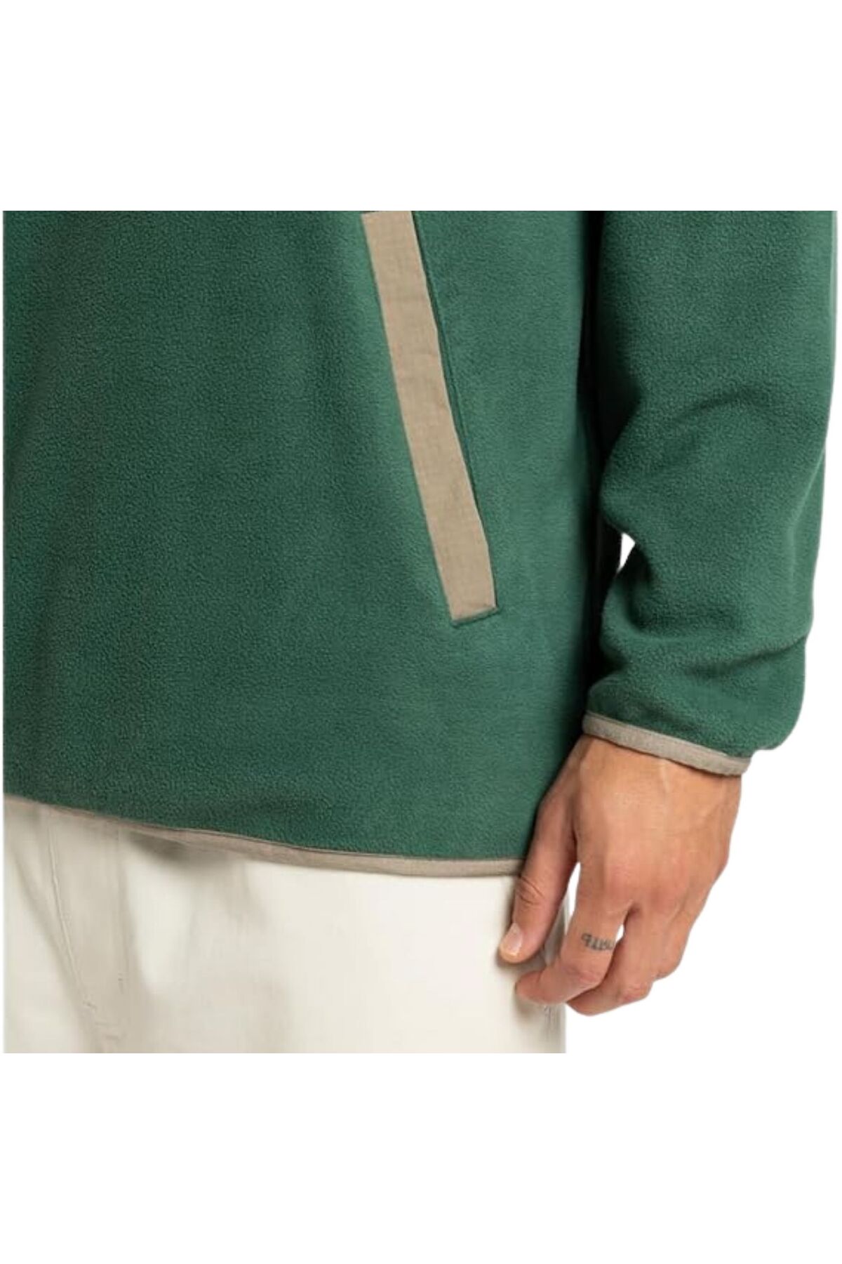 کاپشن پشمی مردانه No Destination HS مدل MEN'S FLEEECE EQYPF03072 — سبز ۵۰۰۳۳۱۷۲۵۲ — تصویر 5 از 6
