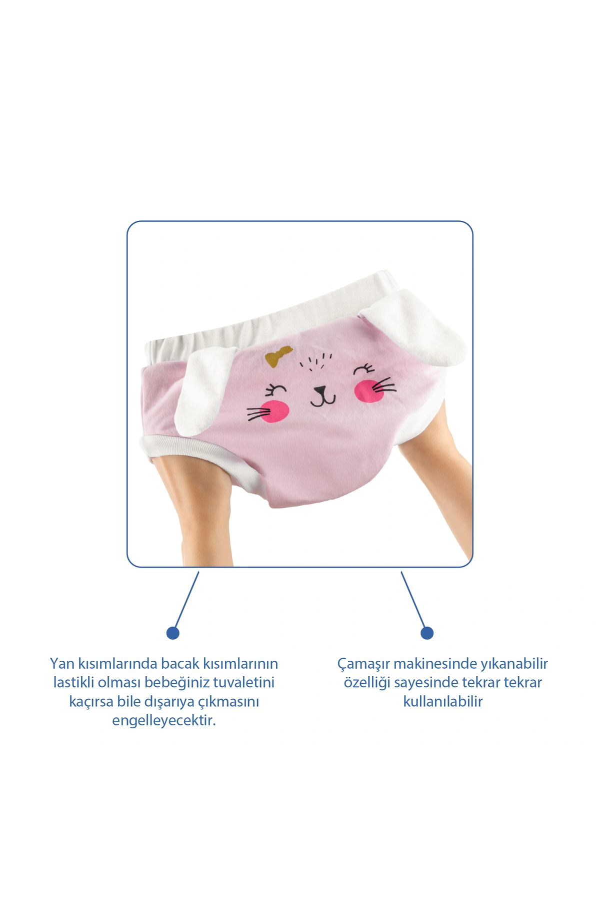 Babyjem Soft Alıştırma Külodu Pembe 3 Yaş fotoğrafı 2 (önizleme)