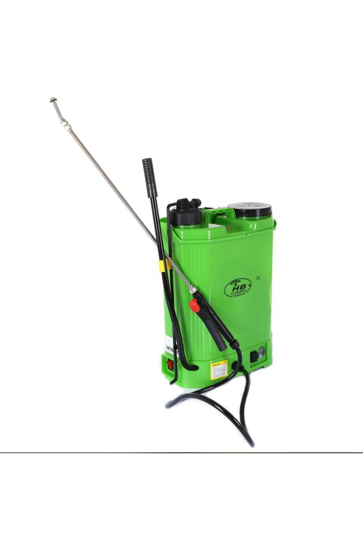 ＨＢ　緑ドン HB Garden Tools Akülü Şarjlı Sırt Ilaçlama Makinası 16 Litre Kollu