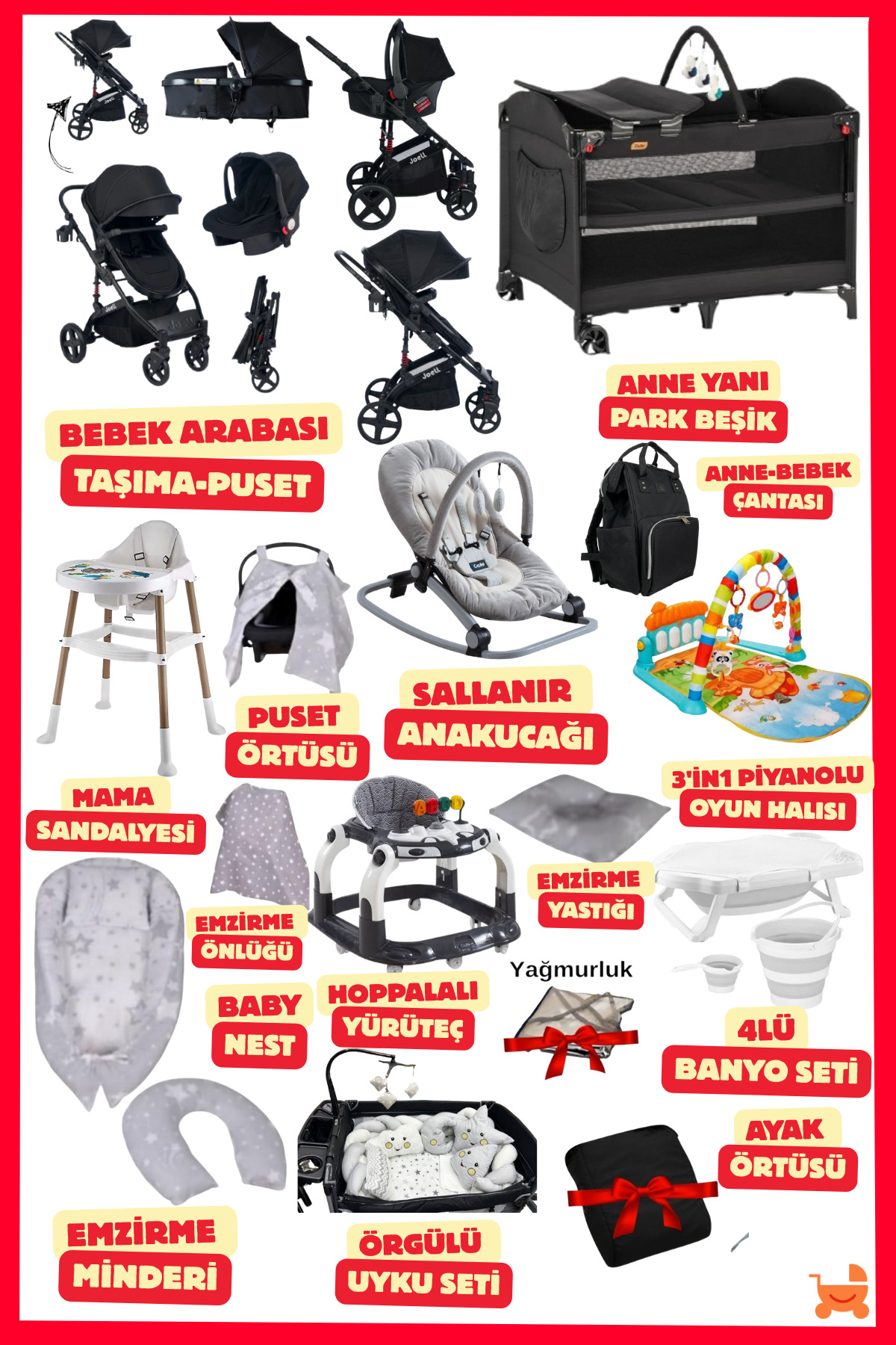 ÖYKÜ BEBEK DUNYASI 26 PARÇA VELAR YENİ DOĞAN BEBEK ÇEYİZ SETİ FULL SET fotoğrafı 4 (önizleme)