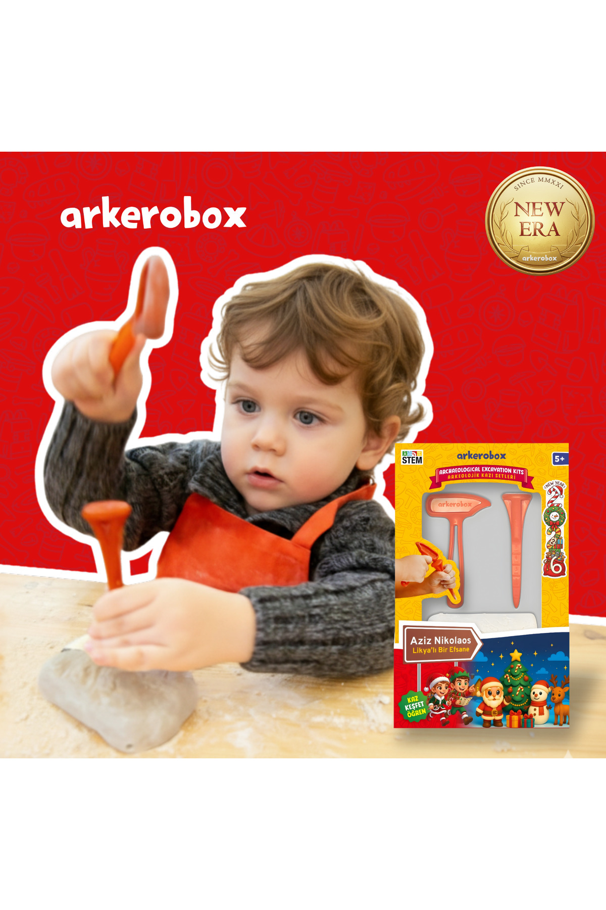 Arkerobox Aziz Nikalaos New Era | Eğitici Kazı Seti | - Fiyatı