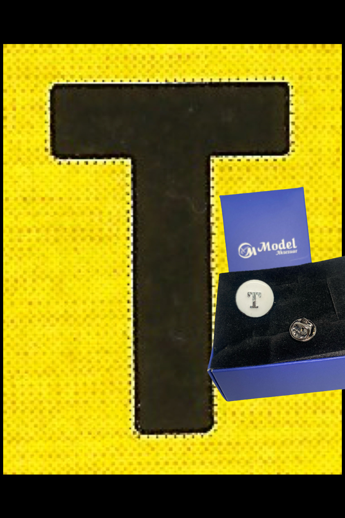 Letter T Badge