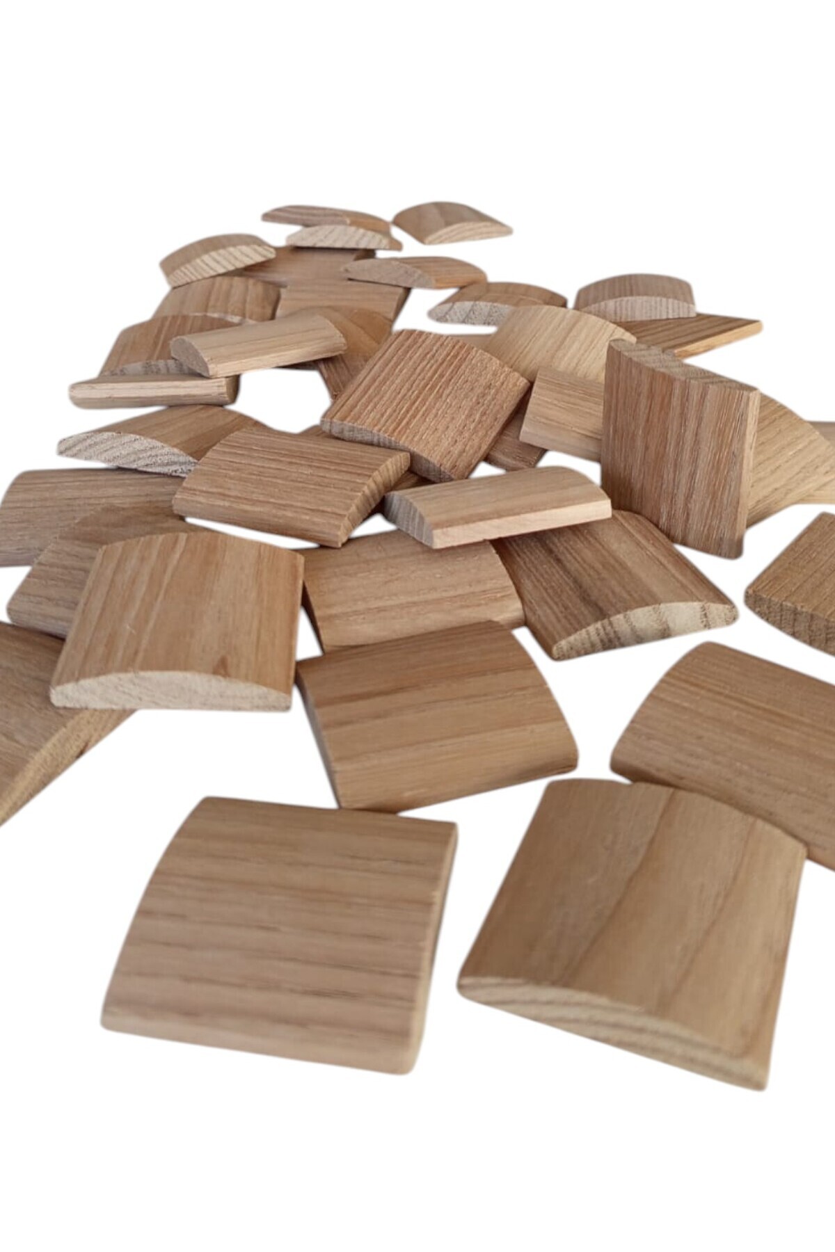 ncy ahşap kestane 4x4 tasarım parçalar 100 adet