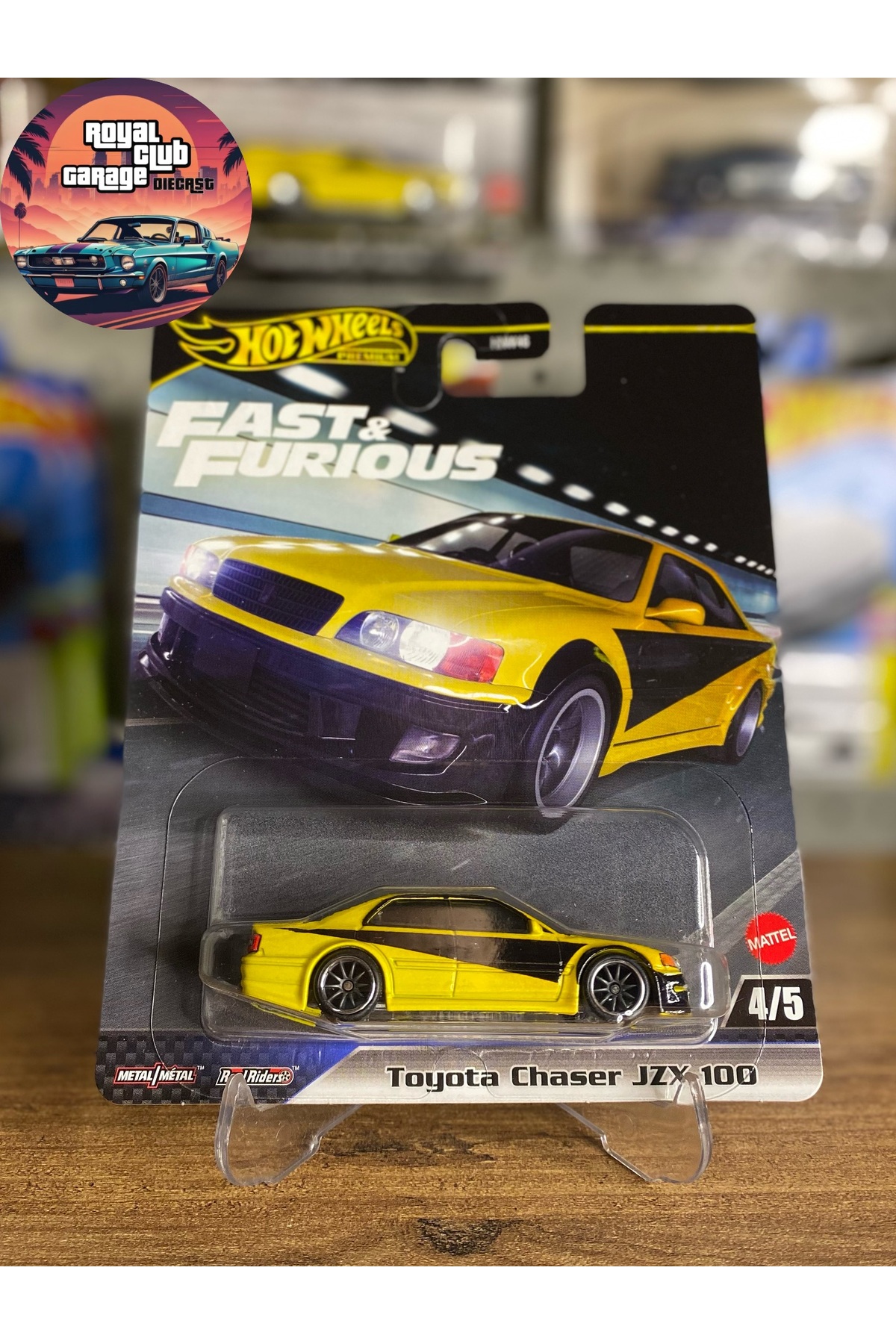 HOT WHEELS Toyota Chaser JZX 100 - Fast & Furious - Premium - 1/64
