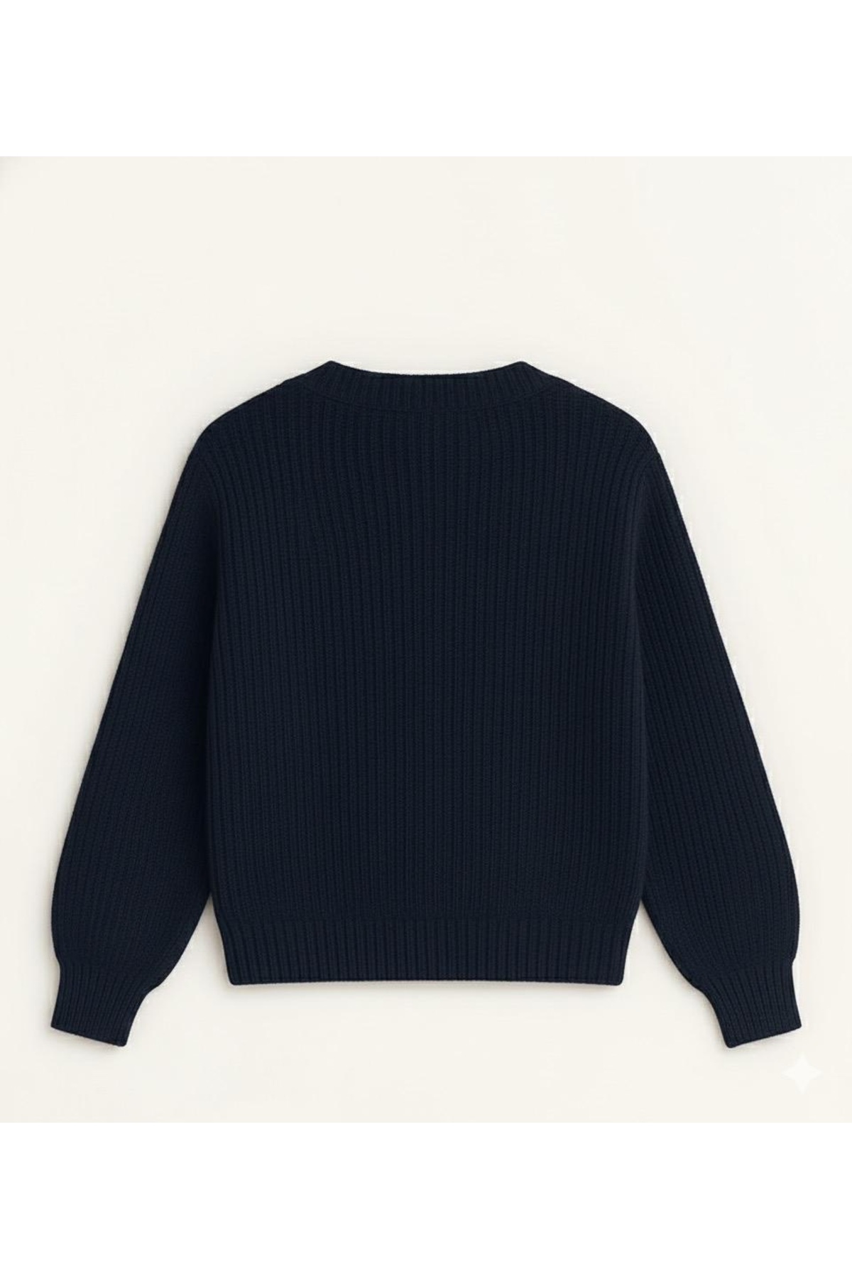 YUGA KNİTTİNG  KADIN BASIC SELANİK ÖRGÜ DÜĞME DETAYLI HIRKA - Görsel 6