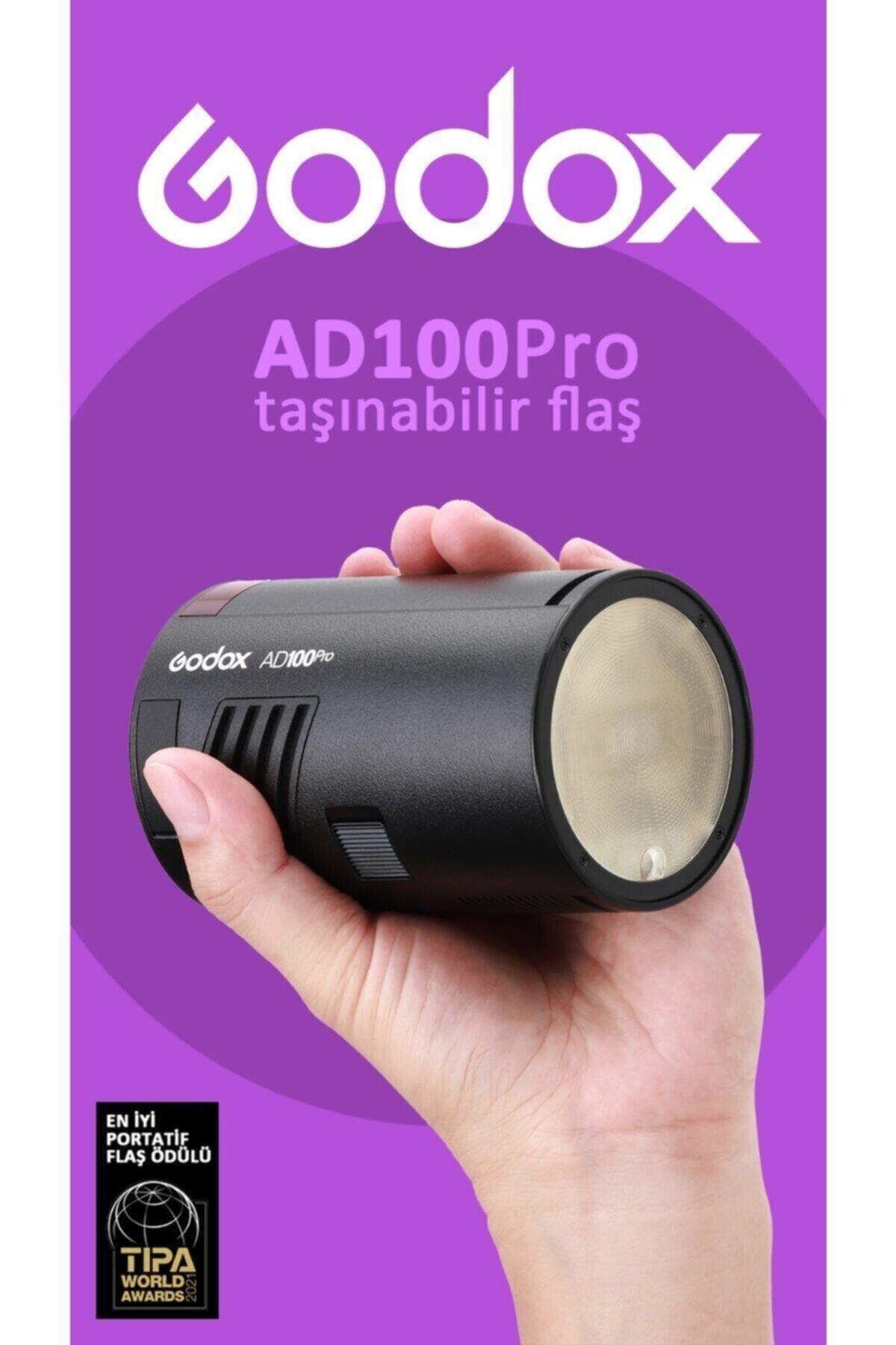 Godox AD100PRO Taşınabilir Paraflaş
