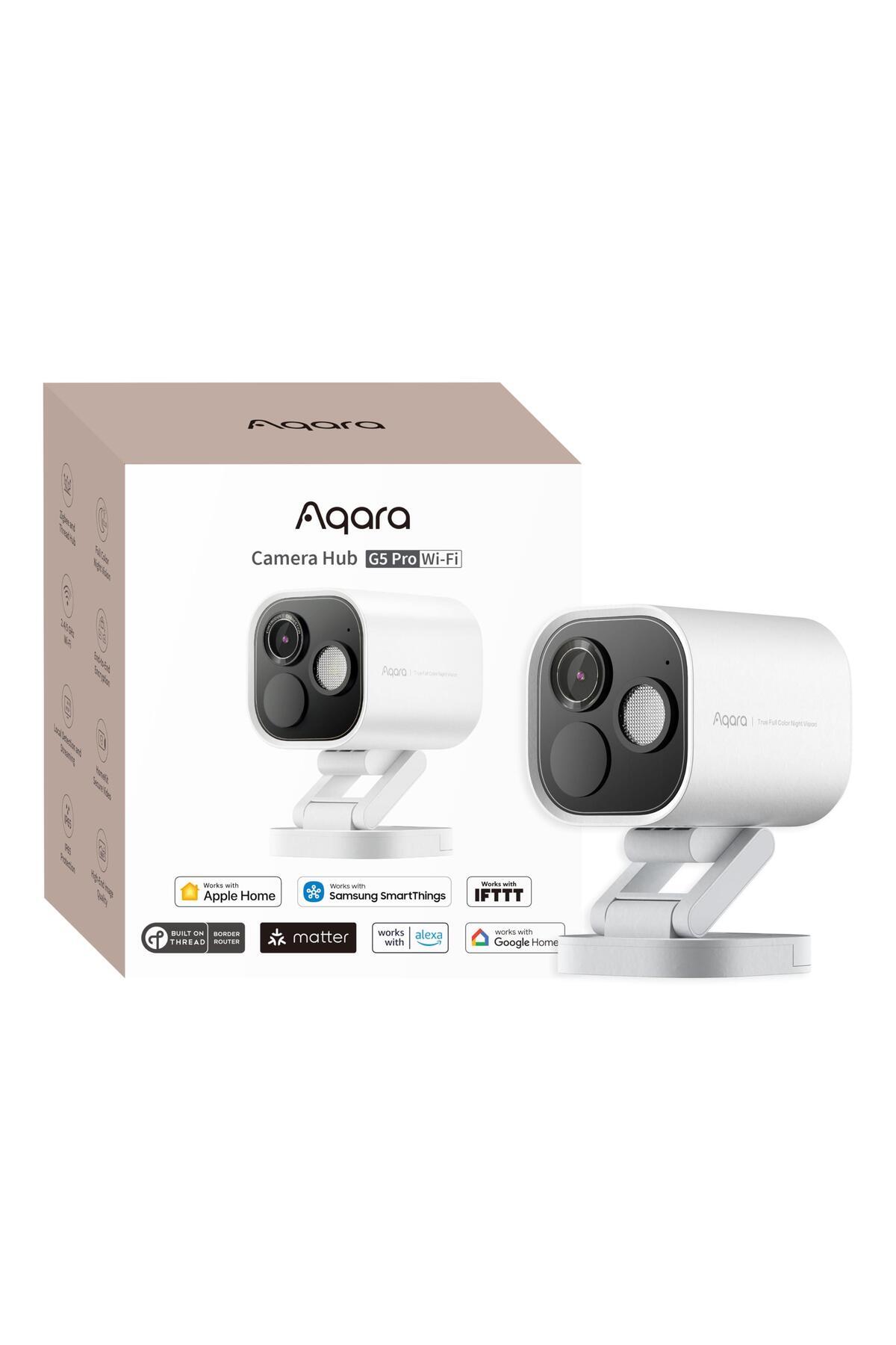 Aqara Camerahub G5 Pro WiFi – 4MP Buitenbeveiligingscamera Met Nachtzicht, HomeKit, Thread, Zigbee En Dubbele WiFi