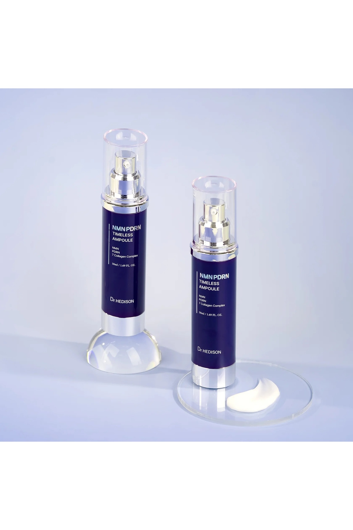 NMN ve PDRN İçeren Yaşlanma Karşıtı Yüz Ampulü 50 ml – NMN PDRN Timeless Ampoule, Somon DNA ve Salyangoz Mukusu Özü içeren Kırışıklık Karşıtı Serum — hedisonpdnr — تصویر 6 از 9
