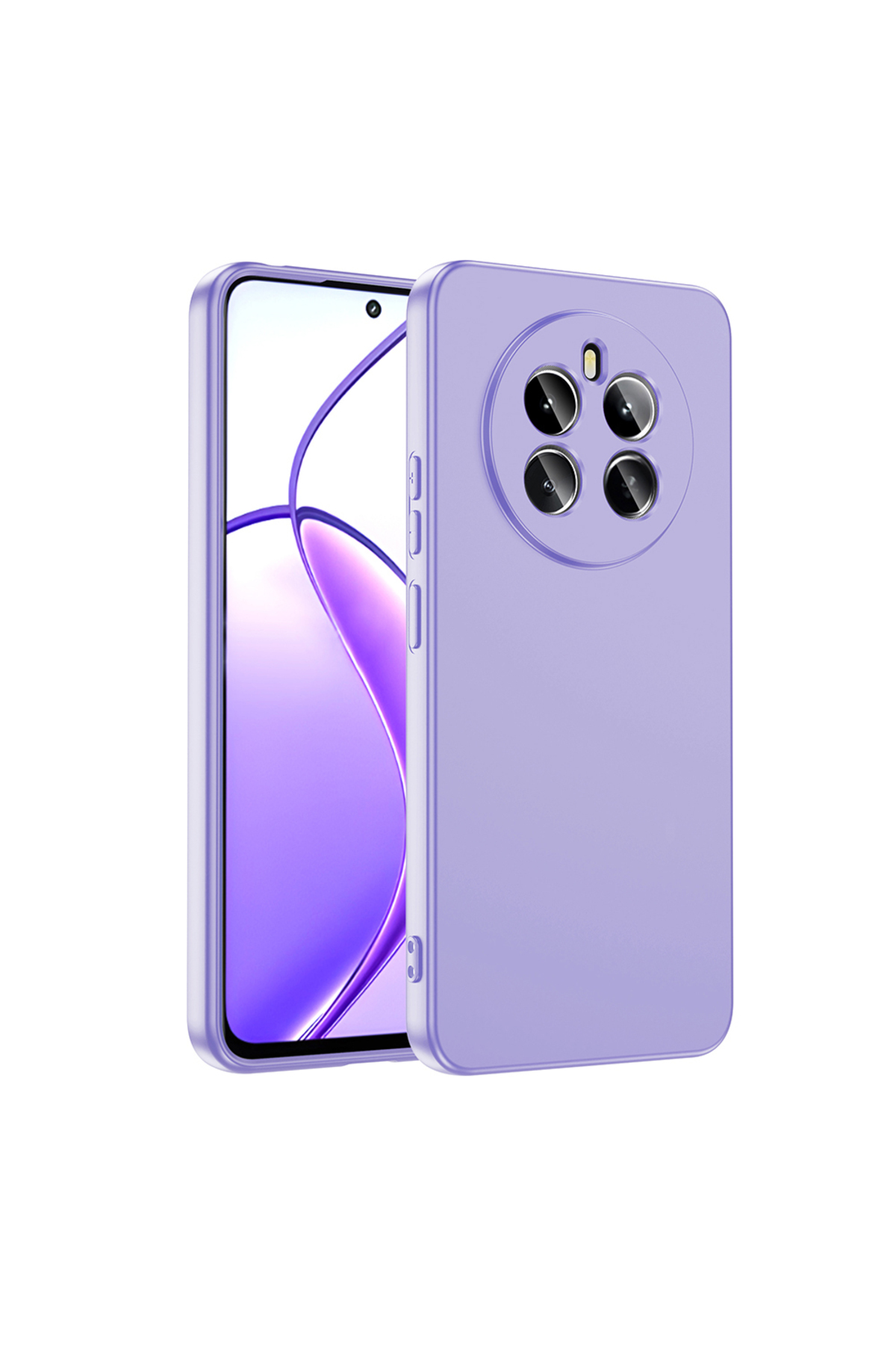 Realme 12 4G Kılıf MRSA Mara Lansman Kapak - Lila