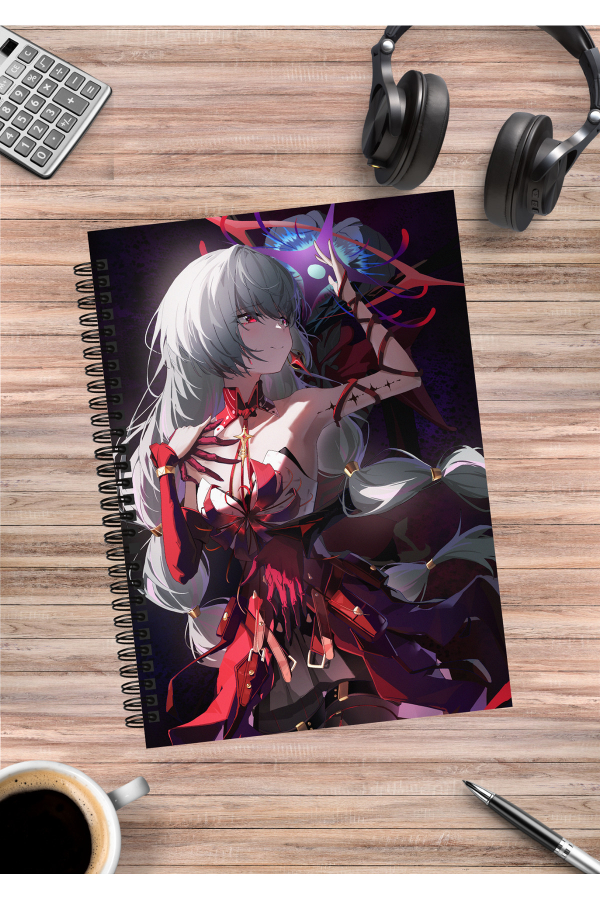 mertfigur Wuthering Waves Anime Spiral Notebook A5 (50 Sheets)- Trendyol