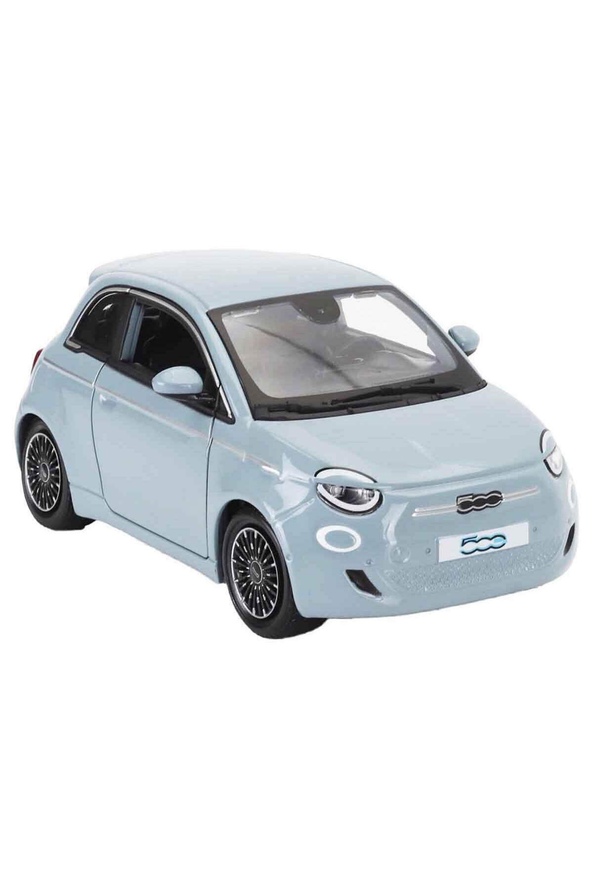 PopŞeker 1:24 Fiat 500E 2023 Model Araba – Açılabilir Kapılı