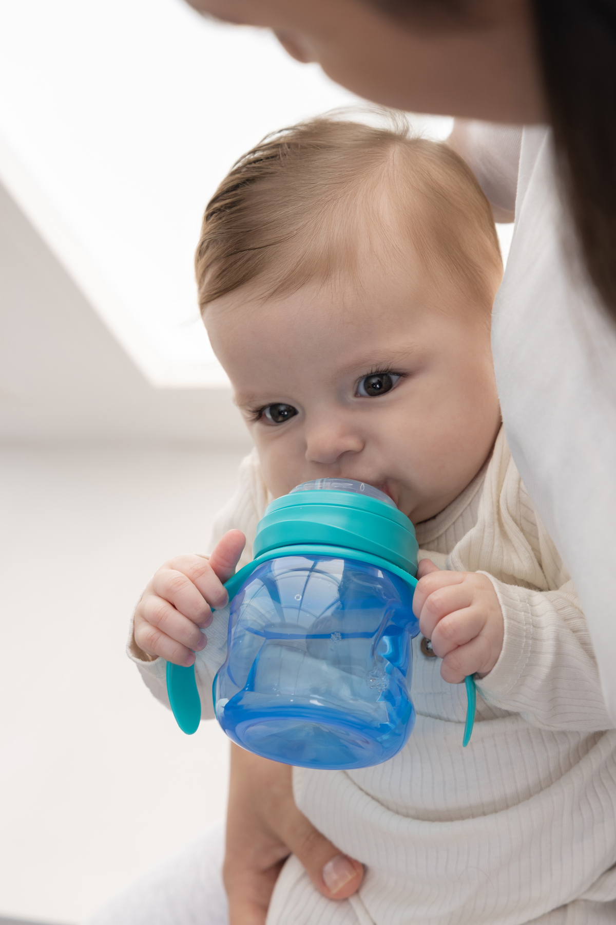 MOOMA KİNDY ALIŞTIRMA BARDAĞI 200 ML 6+ AY SU MAVİSİ fotoğrafı 2 (önizleme)