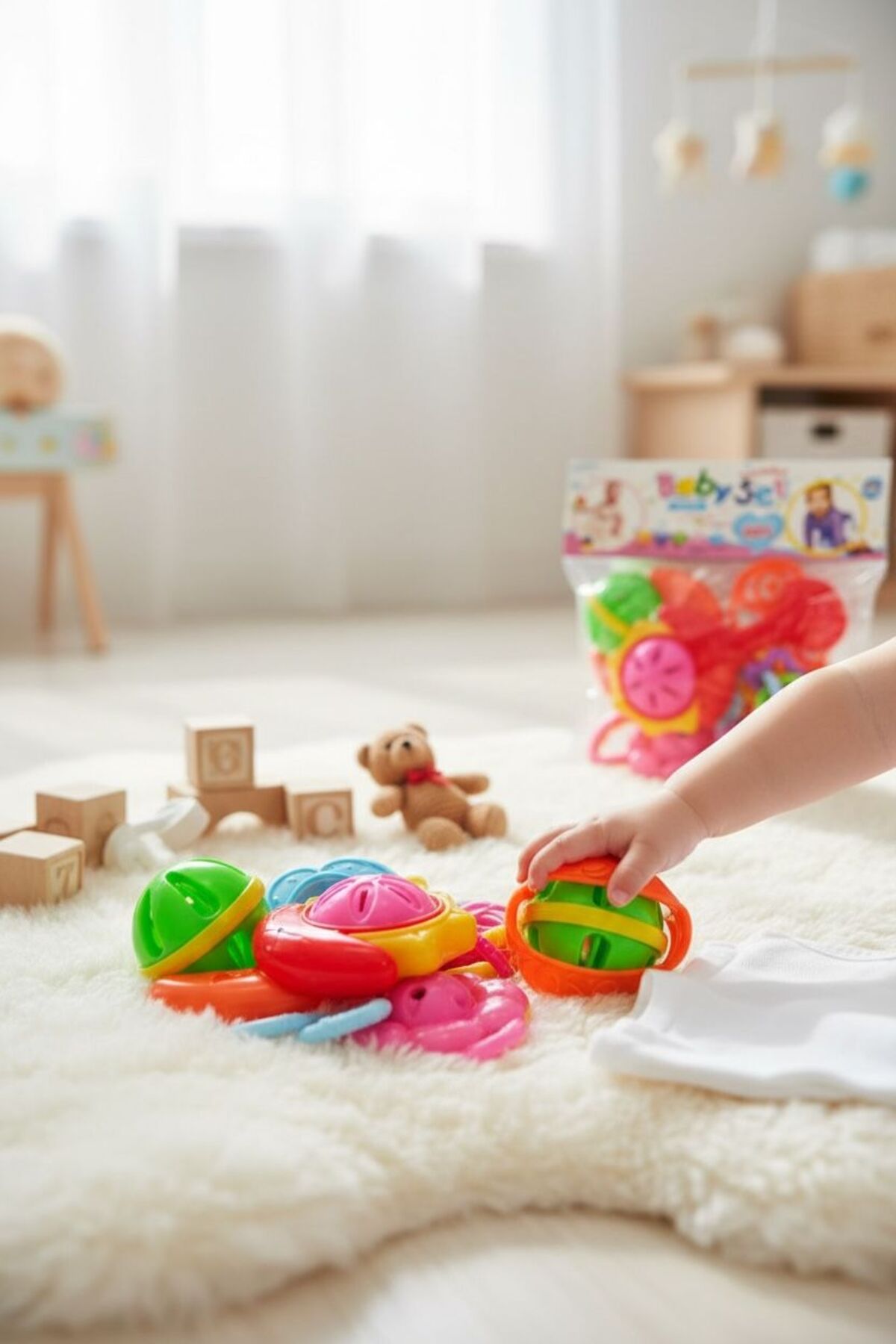 Kette Toys 6 Li Bebek Çingirak Seti̇ Oyuncak fotoğrafı 2 (önizleme)