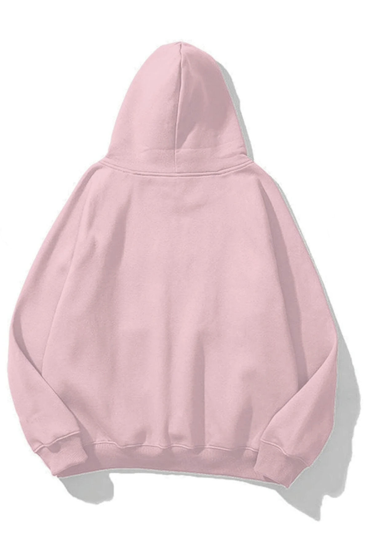 COHERENT Unisex Erkek/Kadın YILDIZ Renkli TAŞ BASKILI Pamuklu Oversize Kapüşonlu Sweatshirt görsel 2