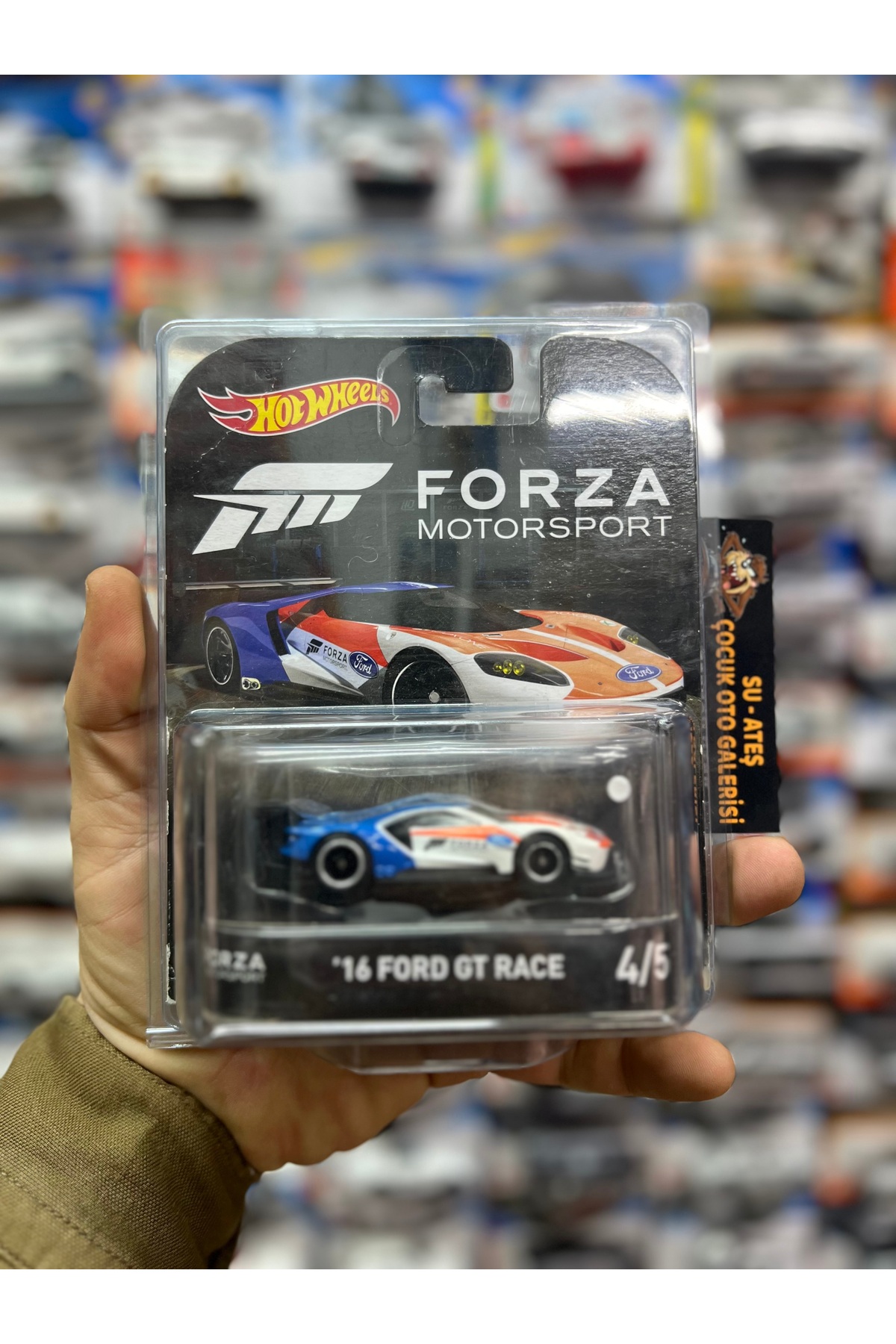 No276. 100% Hot Wheels Ford 13台セット HOT WHEELS Forza Serisi Ford Gt Race klasik Koleksiyon parçası 4/5