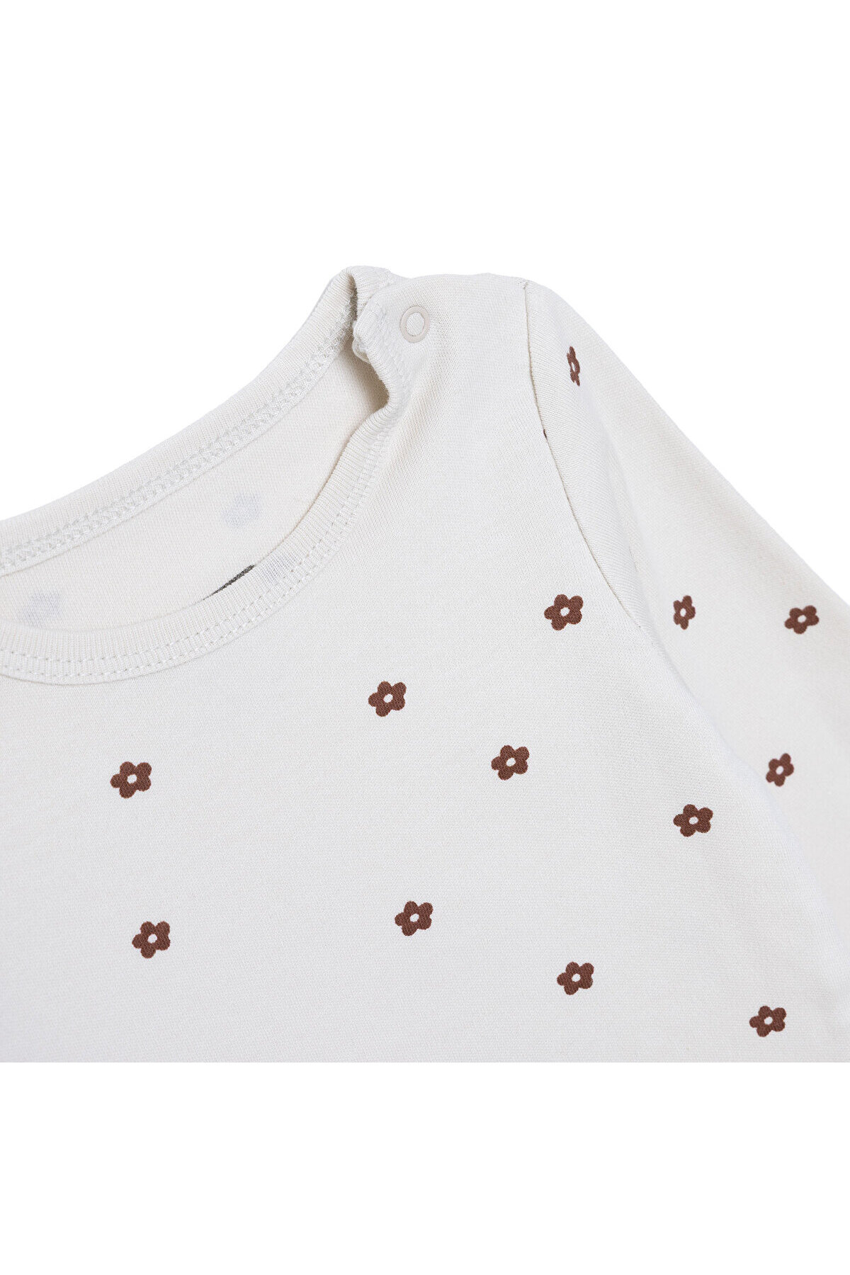 ebebek Hello Baby HelloBaby Kız Bebek Uzun Kol Body Çıtçıtlı Yaka Uzun Kol fotoğrafı 3 (önizleme)