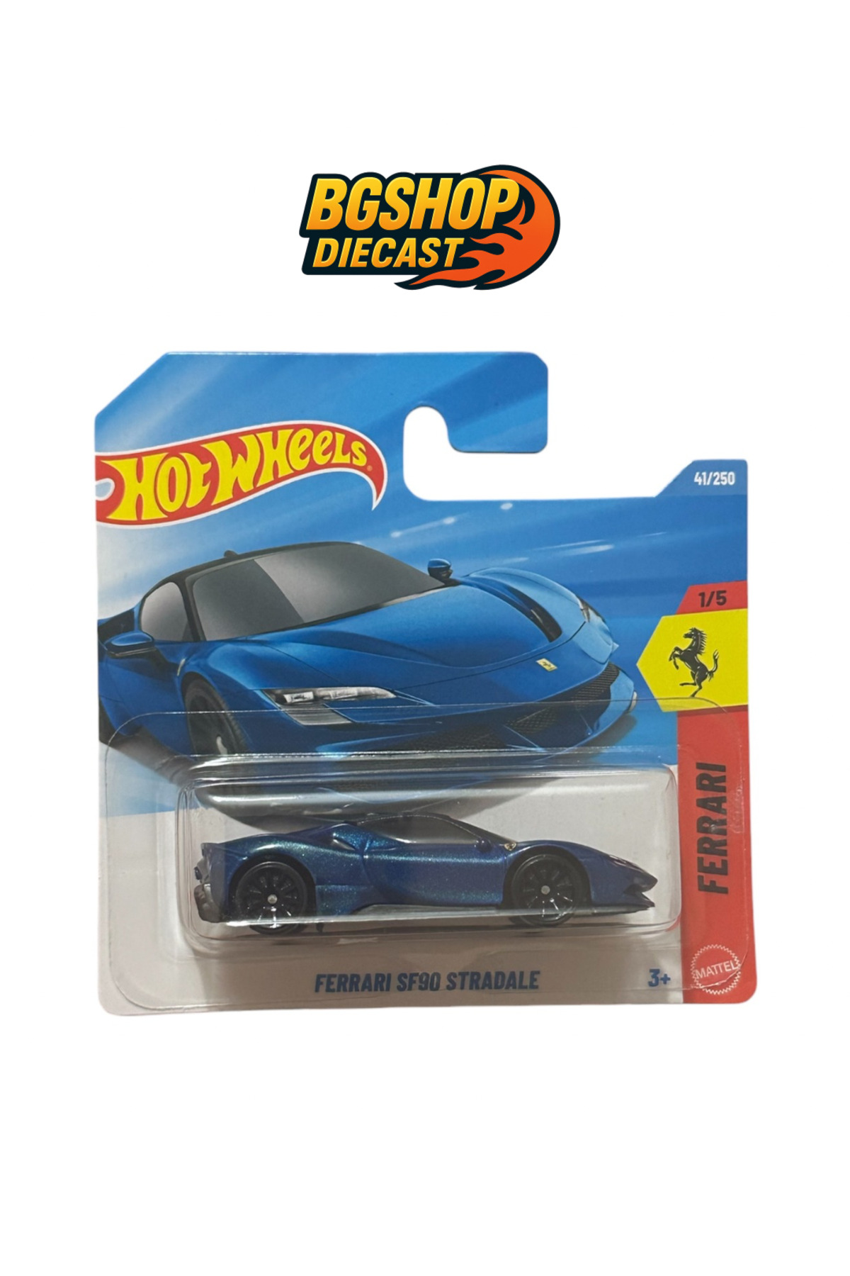 HOT WHEELS 2026 Case B - Ferrari SF90 Stradale Blue
