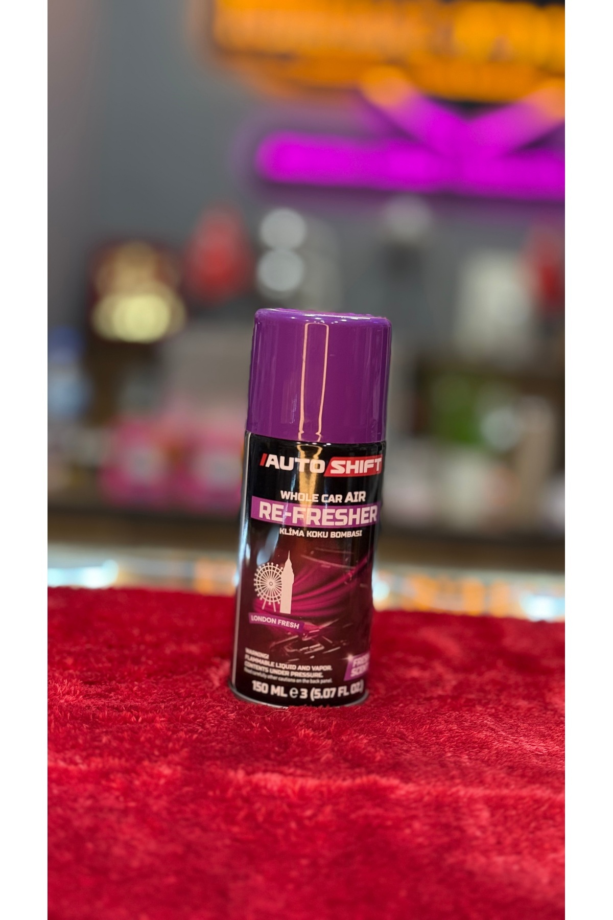 Korkmaz Oto Market & Aksesuar Auto Shift Klima Koku Bombası London Fresh