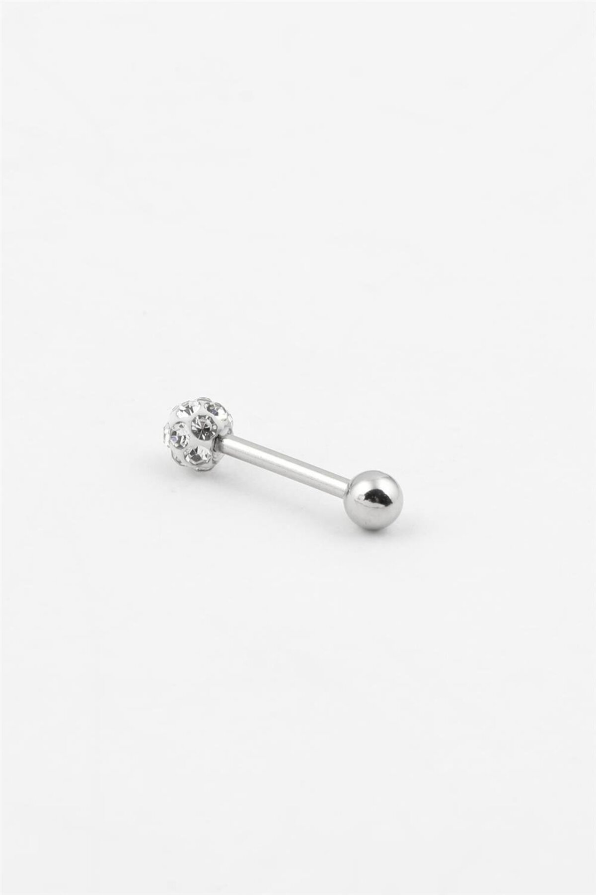 Tek Kristal Düz Piercing 1