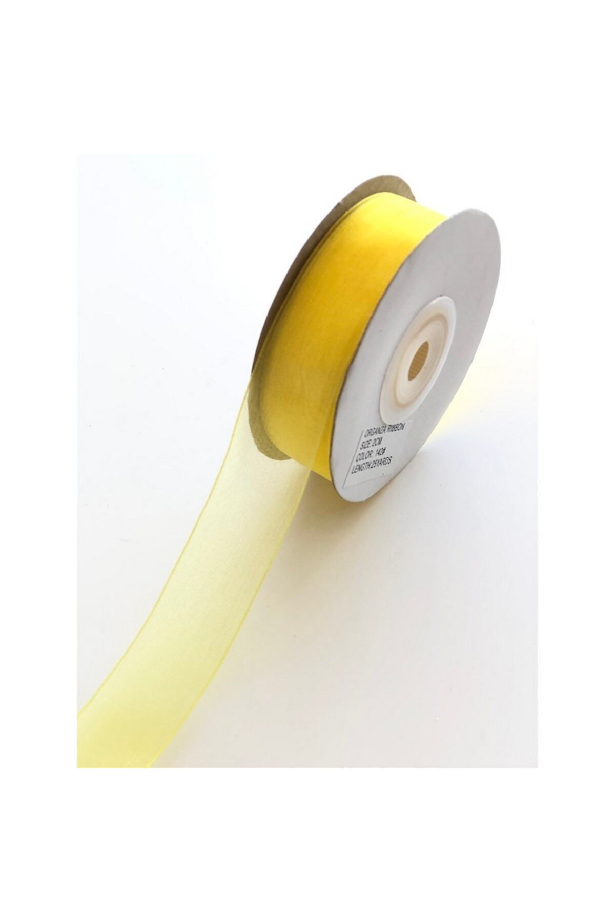 Organza Ornament Ribbon 2 cm wide 1 Ball 22 Meters Long