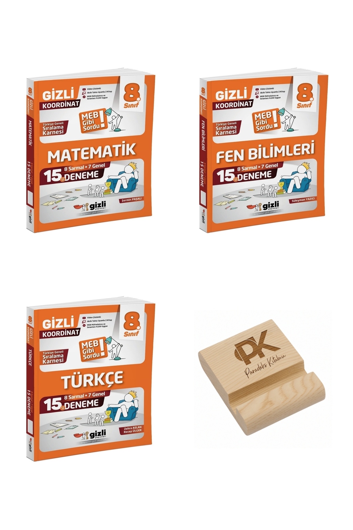 Gizli Yayınları Gizli LGS 8. Sınıf Koordinat Matematik Fen