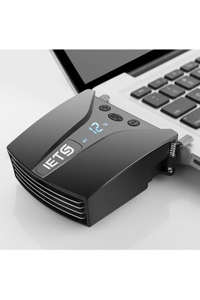 KENLY Notebook Soğutucu Vakumlu Fan – Dijital Göstergeli, Hız Ayarlı, Güçlü L...