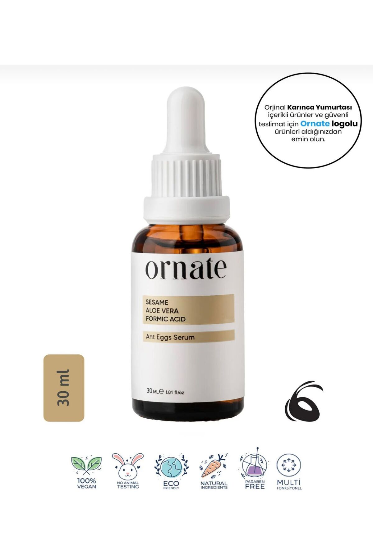 MEDKATEX ORNATE KARINCA YUMURTASI YAĞLI TÜĞ AZALTICI SERUM 30ML — TYC49BD53A03C446ECDC69500