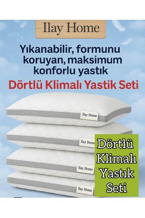 Genel Markalar 4 ADET KLİMALI YASTIK ULTRA COMFORT KLİMALI YASTIK SETİ 4'LÜ /
