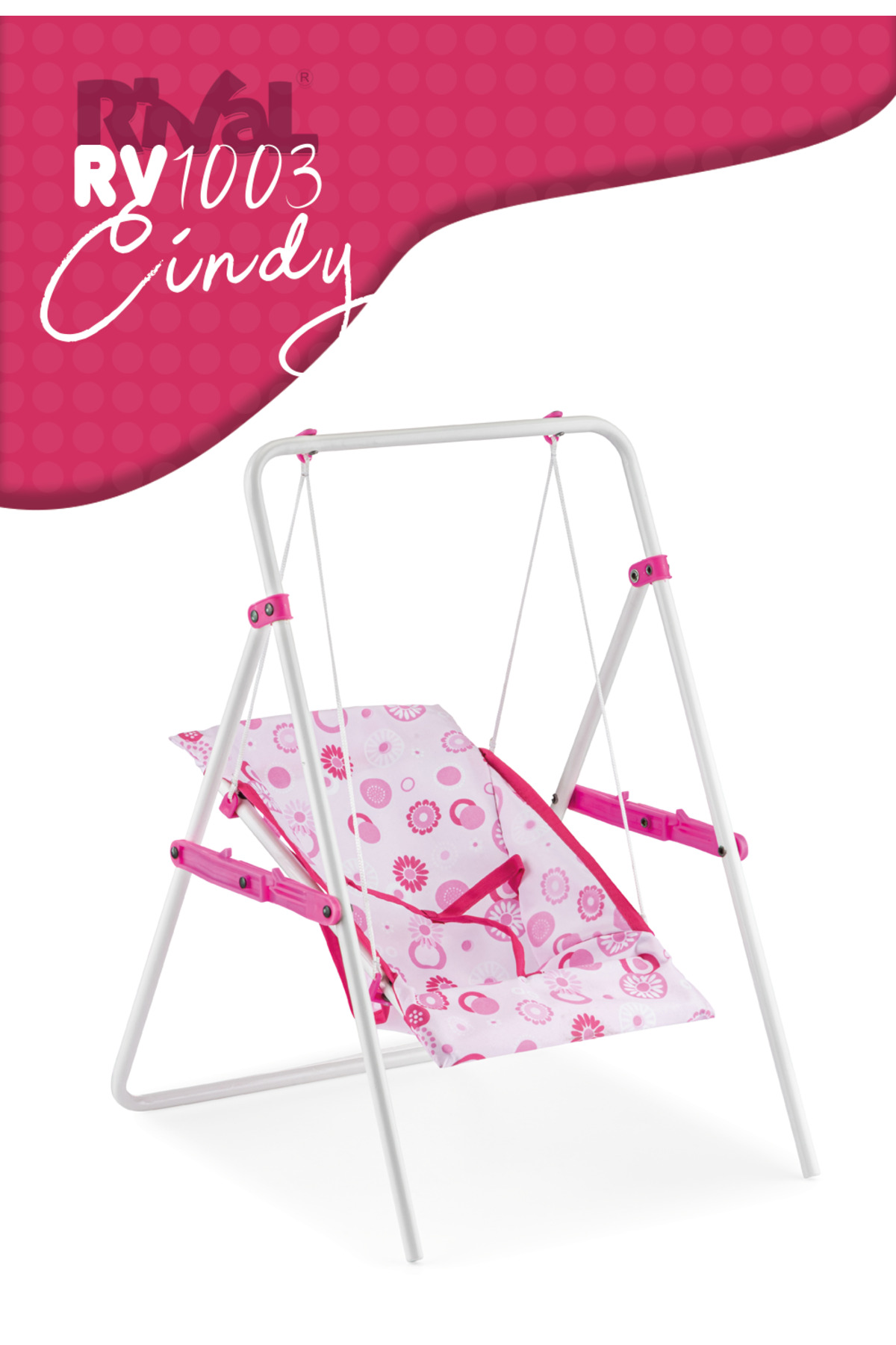 Rival Rv1003 Cindy Oyuncak Bebek Salıncak / Büyük Ölçülerde Metal Ayaklı fotoğrafı 2 (önizleme)
